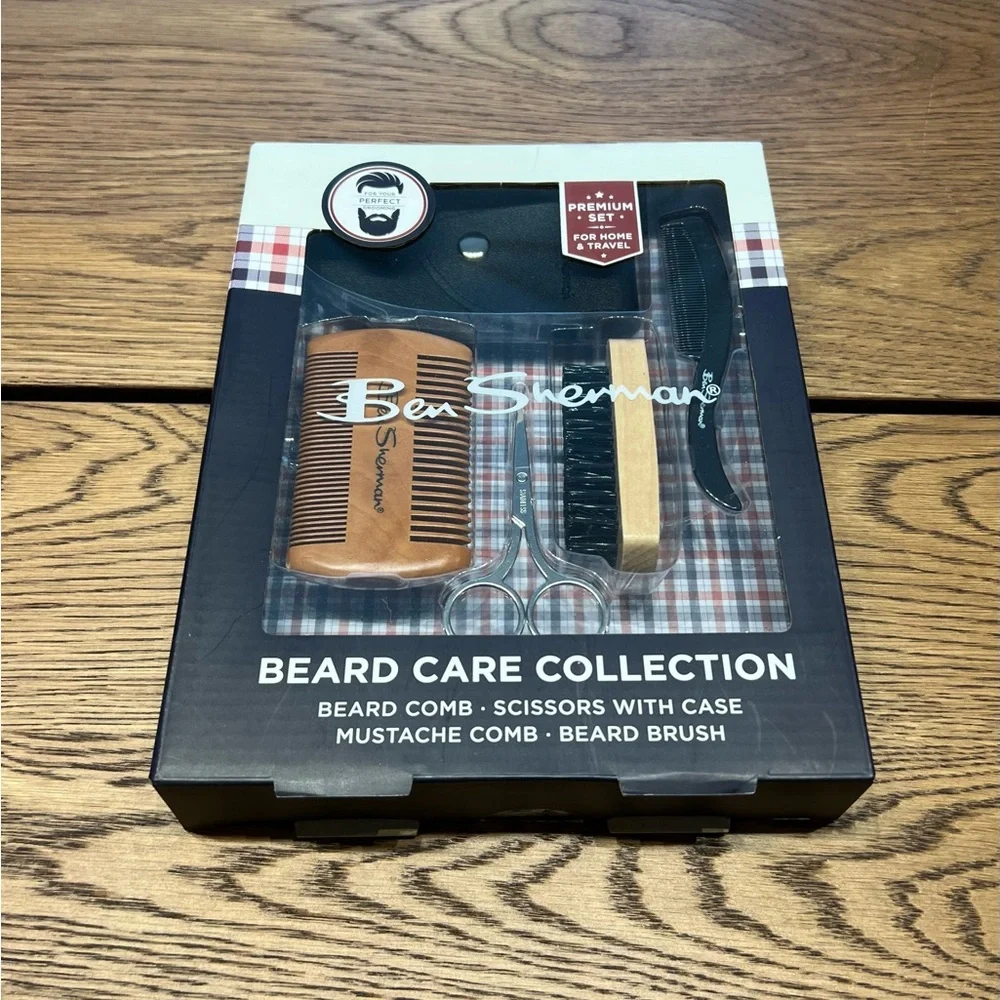 Ben Sherman | Beard Care Collection Premium Gift Set | Home & Travel | NWT